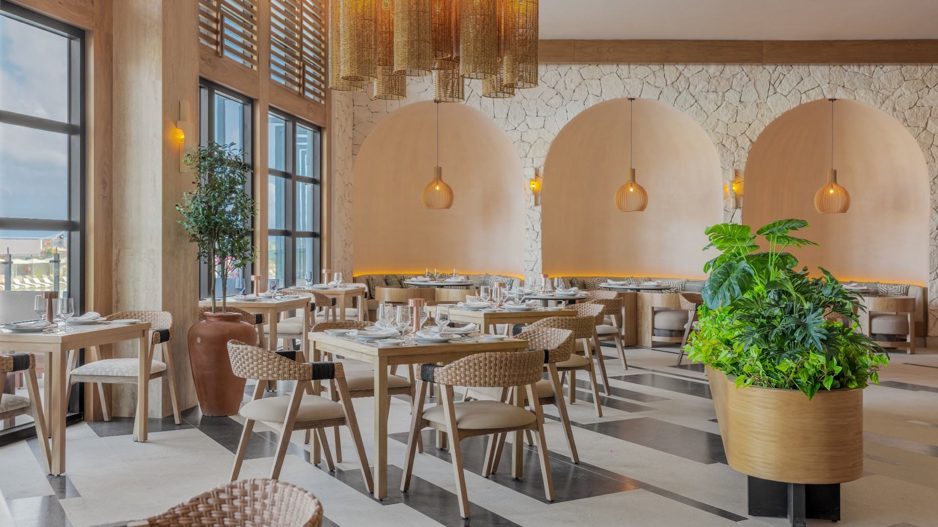 Dining with views